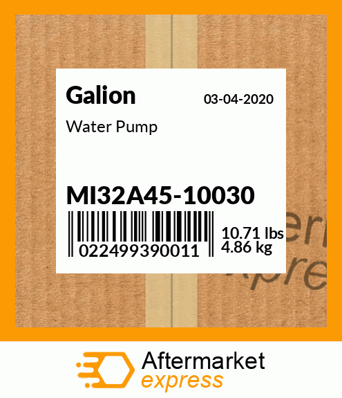 Water Pump MI32A45-10030