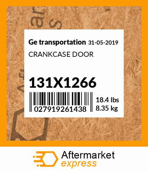 CRANKCASE DOOR 131X1266
