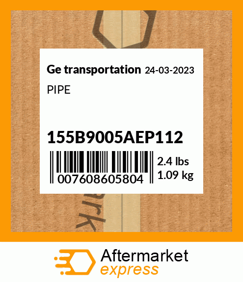 PIPE 155B9005AEP112