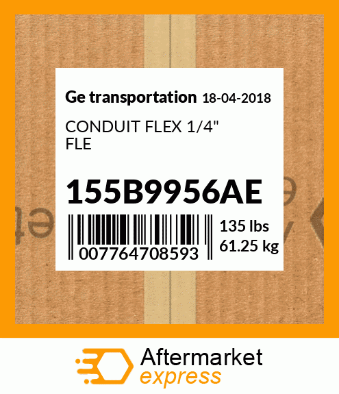 CONDUIT FLEX 1/4" FLE 155B9956AE