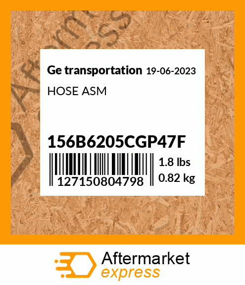 HOSE ASM 156B6205CGP47F