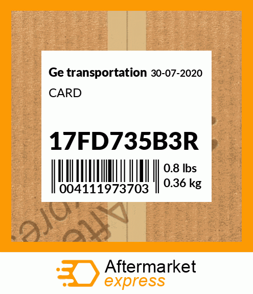 CARD 17FD735B3R