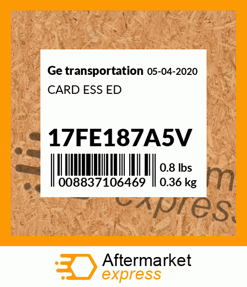 CARD ESS ED 17FE187A5V