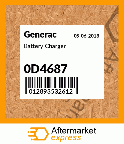 Battery Charger 0D4687