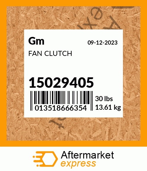 FAN CLUTCH 15029405