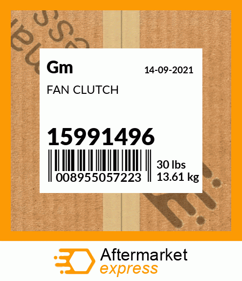 FAN CLUTCH 15991496