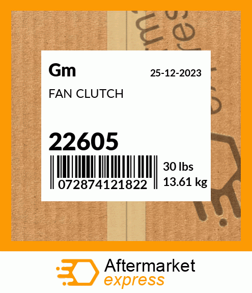 FAN CLUTCH 22605
