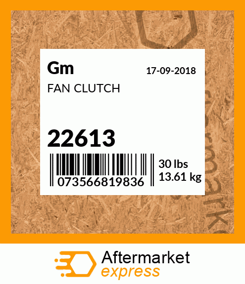 FAN CLUTCH 22613