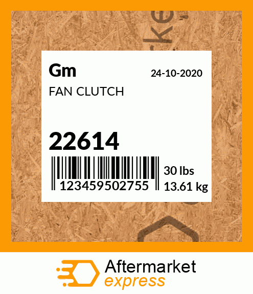 FAN CLUTCH 22614