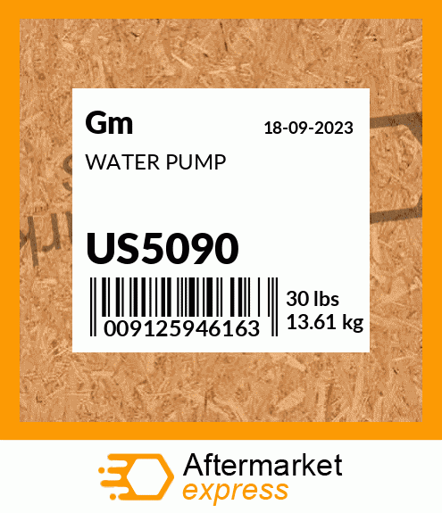 WATER PUMP US5090