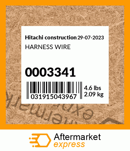 HARNESS WIRE 0003341