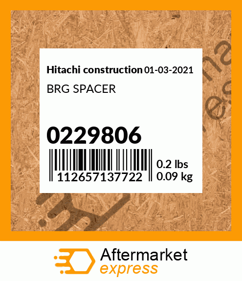 BRG SPACER 0229806
