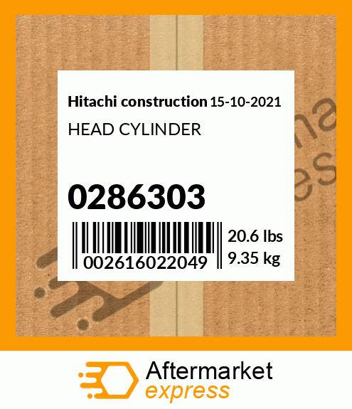 HEAD CYLINDER 0286303