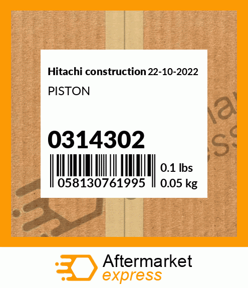 PISTON 0314302