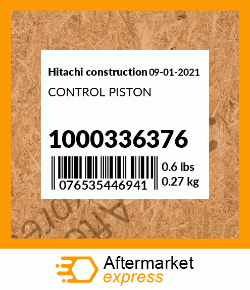 CONTROL PISTON 1000336376