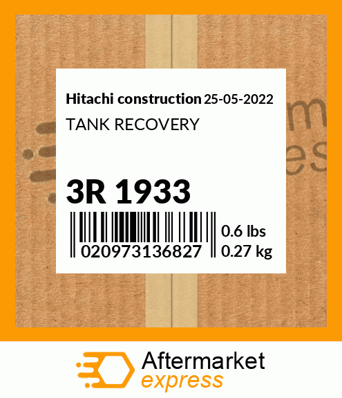 TANK RECOVERY 3R 1933