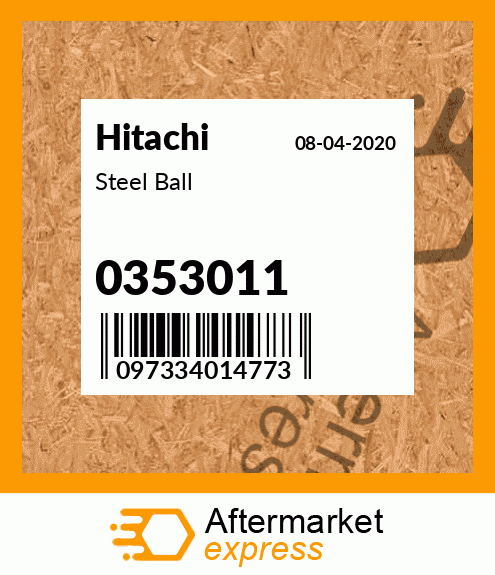Steel Ball 0353011