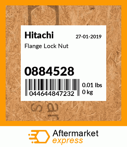 Flange Lock Nut 0884528