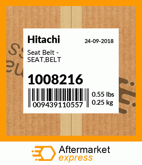 Seat Belt - SEAT,BELT 1008216