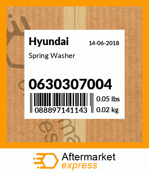 Spring Washer 0630307004