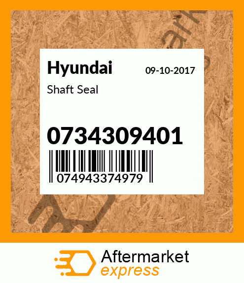 Shaft Seal 0734309401