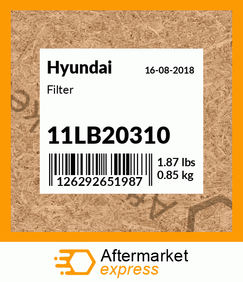 Filter 11LB20310