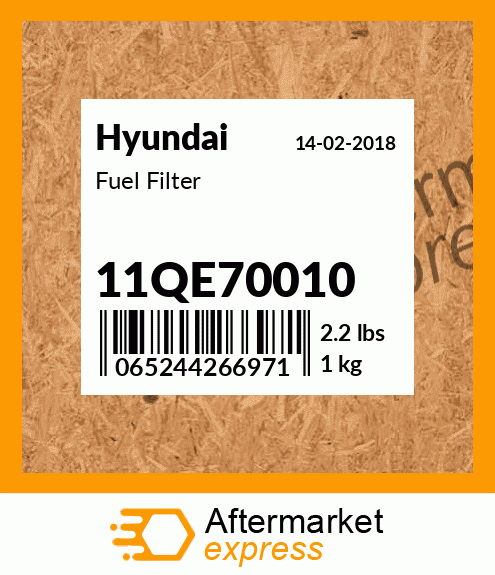 Fuel Filter 11QE70010