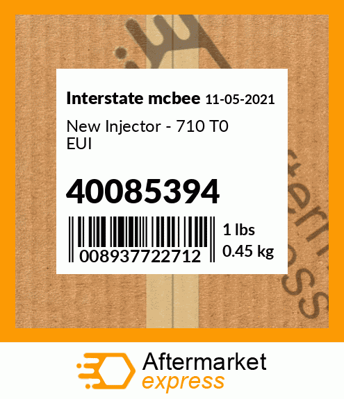 New Injector - 710 T0 EUI 40085394