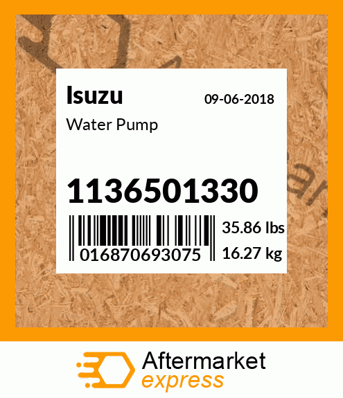 Water Pump 1136501330
