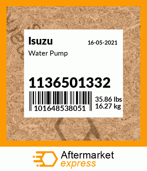 Water Pump 1136501332