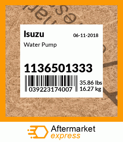 Water Pump 1136501333