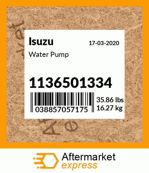 Water Pump 1136501334