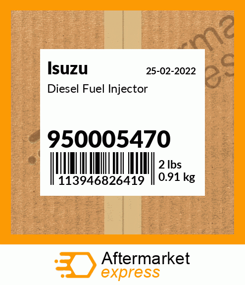 Diesel Fuel Injector 950005470
