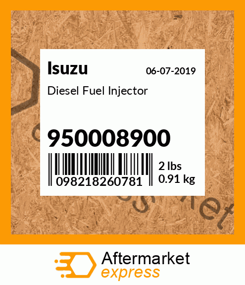 Diesel Fuel Injector 950008900