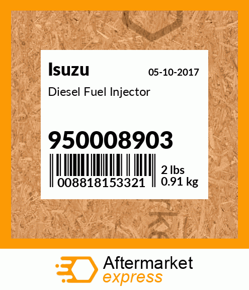 Diesel Fuel Injector 950008903