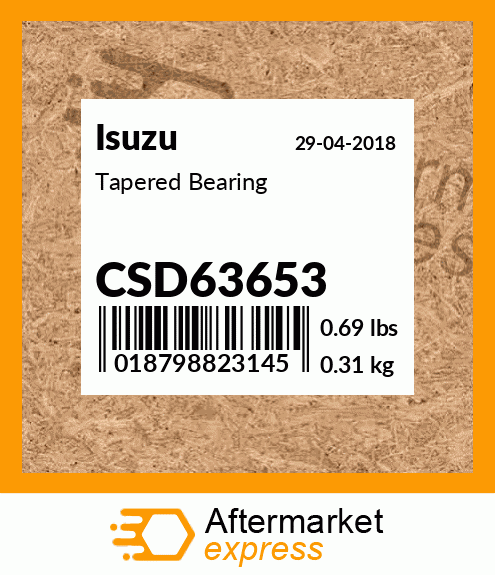 Tapered Bearing CSD63653