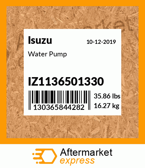 Water Pump IZ1136501330