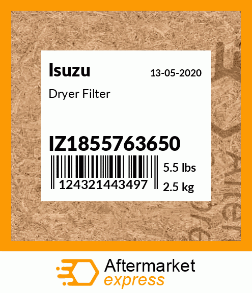 Dryer Filter IZ1855763650