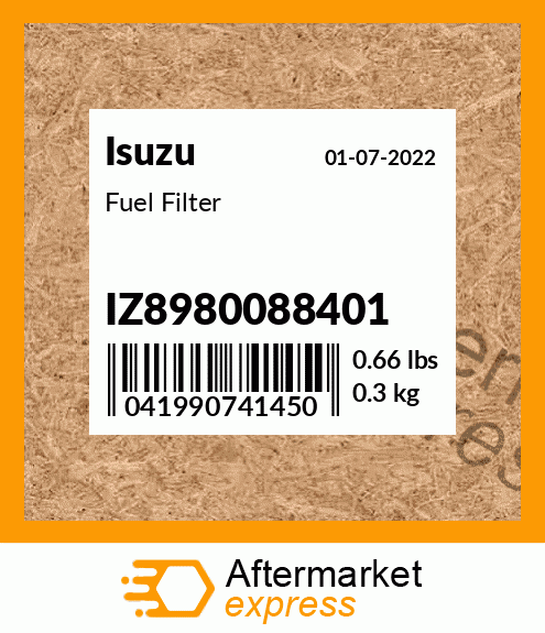 Fuel Filter IZ8980088401