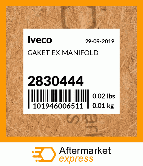 GAKET EX MANIFOLD 2830444
