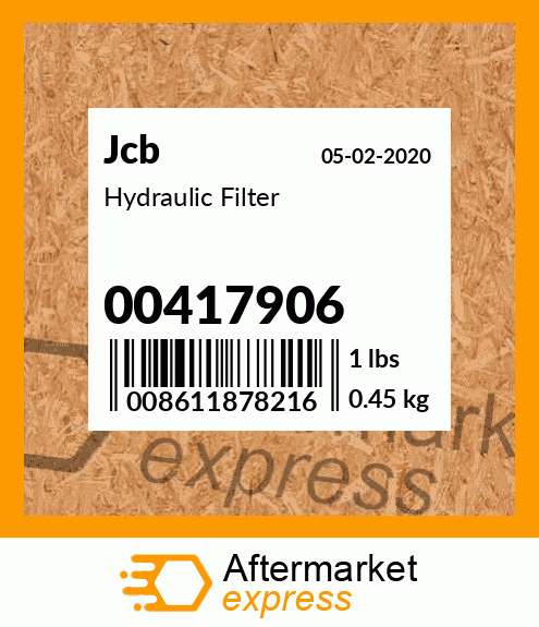 Hydraulic Filter 00417906