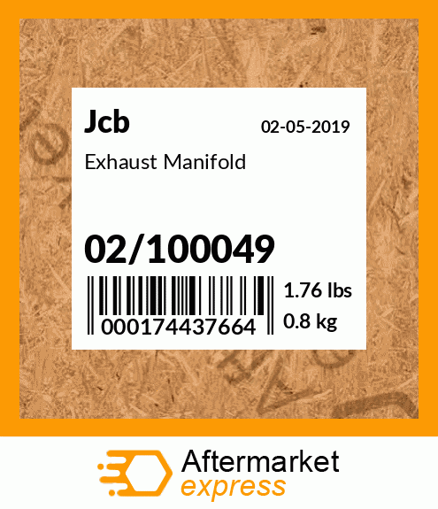 Exhaust Manifold 02/100049