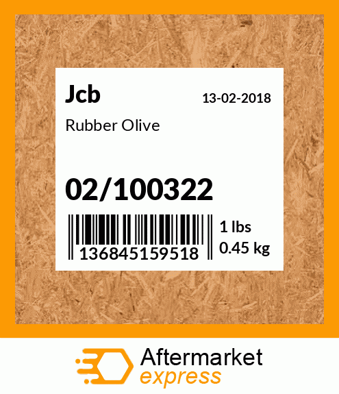 Rubber Olive 02/100322