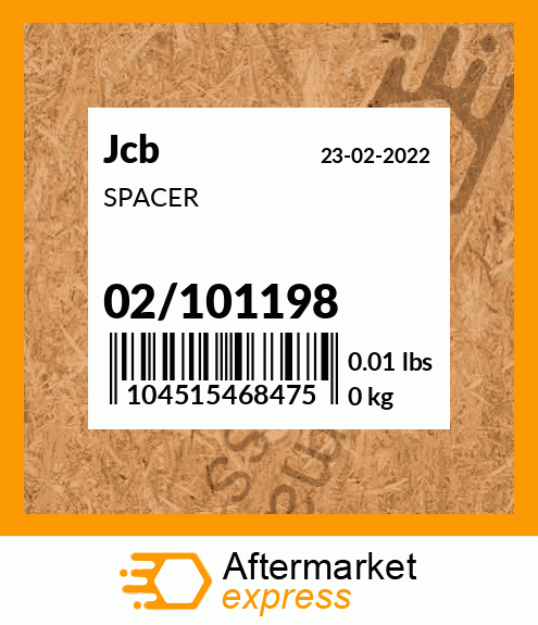 SPACER 02/101198