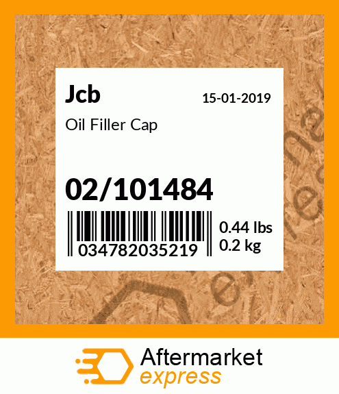 Oil Filler Cap 02/101484