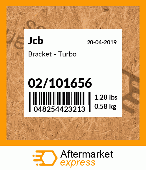 Bracket - Turbo 02/101656
