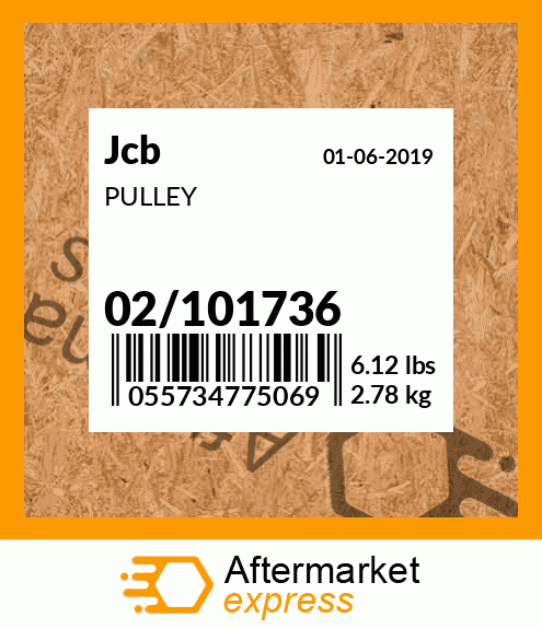 PULLEY 02/101736