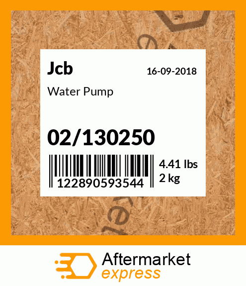 Water Pump 02/130250
