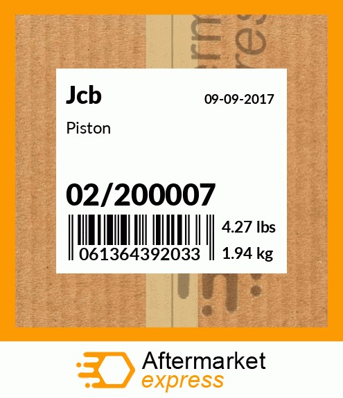 Piston 02/200007