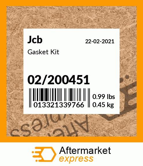 Gasket Kit 02/200451